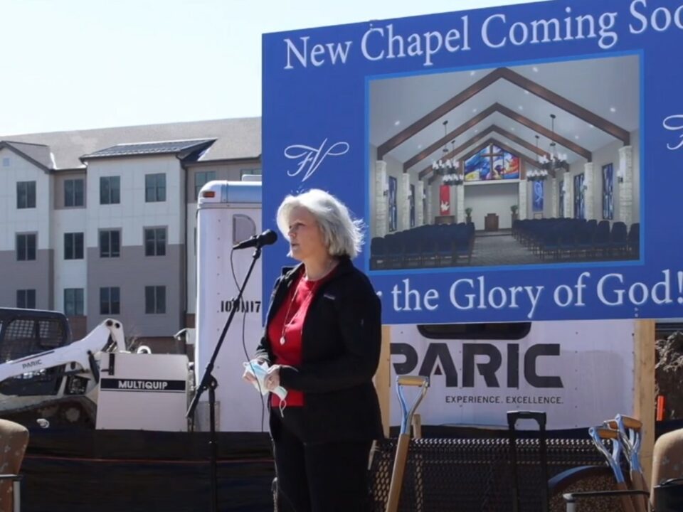 Announcement of new chapel