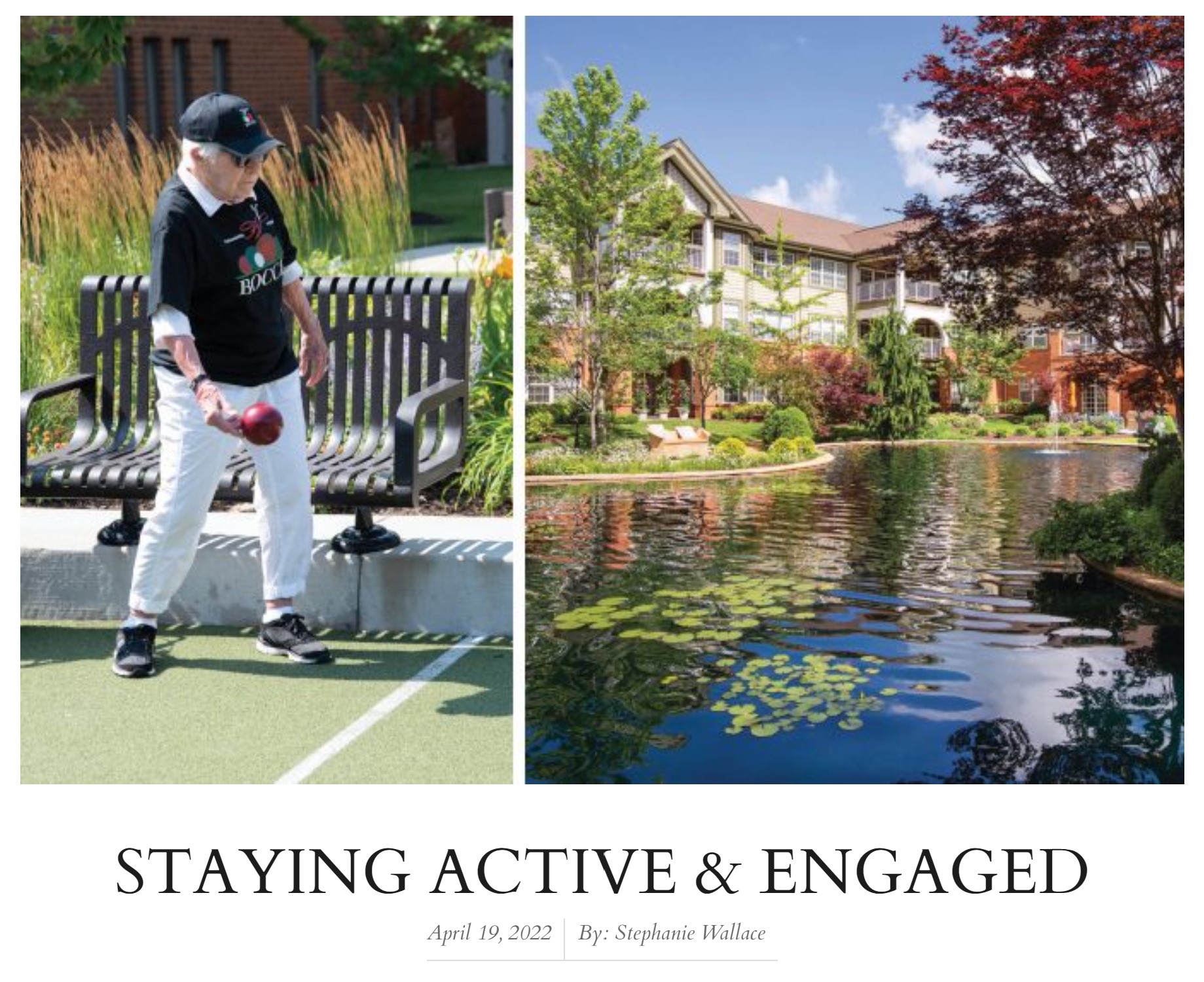 Vi Rumbolo’s Passion for Bocce Makes the News