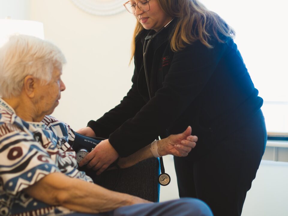 Friendship Village Home Health visit