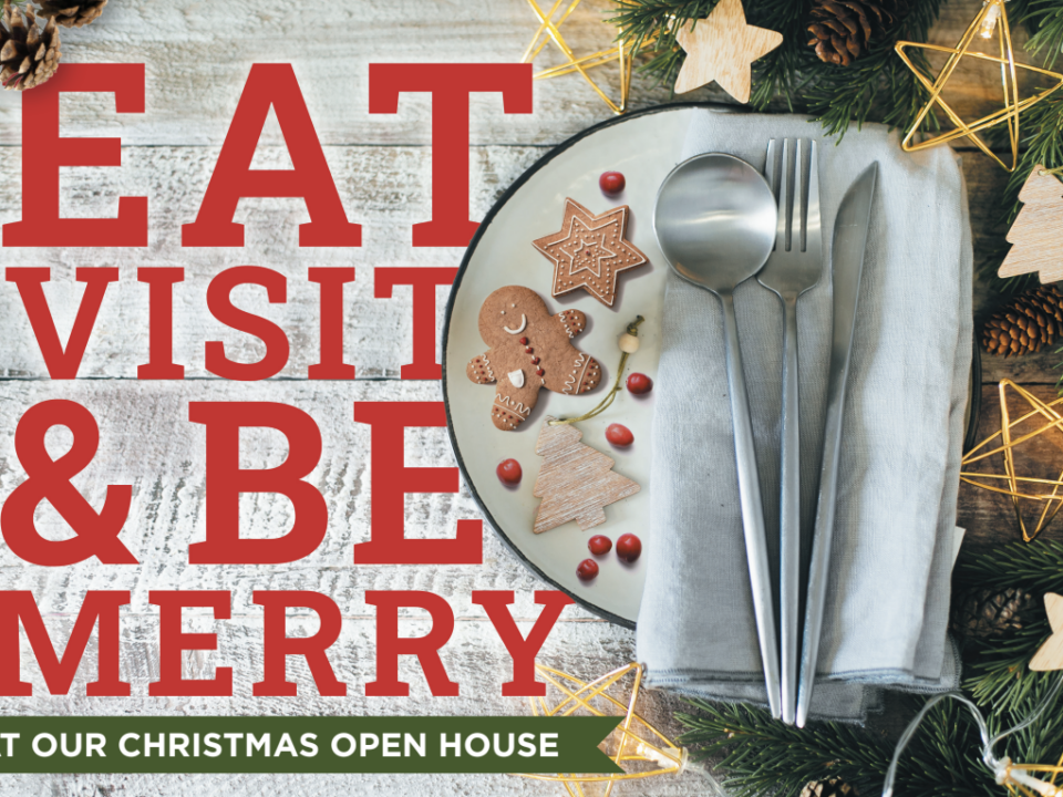Christmas open house at Chesterfield